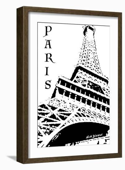 Modern Paris III-Nicholas Biscardi-Framed Art Print