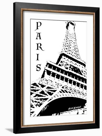 Modern Paris III-Nicholas Biscardi-Framed Art Print