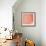 Modern Peach Flow I-Tiffany Hakimipour-Framed Art Print displayed on a wall
