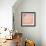 Modern Peach Flow II-Tiffany Hakimipour-Framed Art Print displayed on a wall