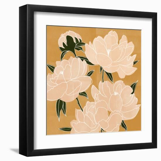 Modern Peonies I-Emma Scarvey-Framed Art Print