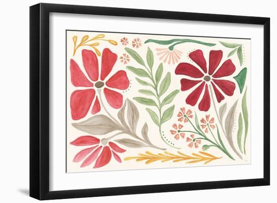 Modern Petals I-Veronique Charron-Framed Art Print