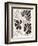 Modern Petals II Neutral-Veronique Charron-Framed Premium Giclee Print