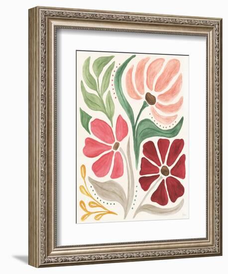 Modern Petals II-Veronique Charron-Framed Premium Giclee Print