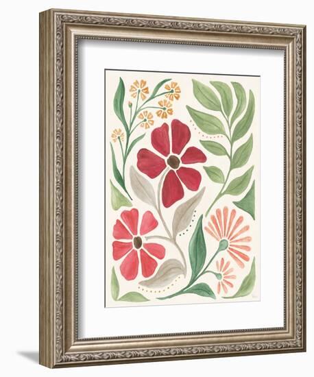 Modern Petals III-Veronique Charron-Framed Premium Giclee Print