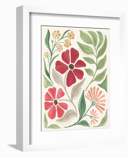 Modern Petals III-Veronique Charron-Framed Premium Giclee Print