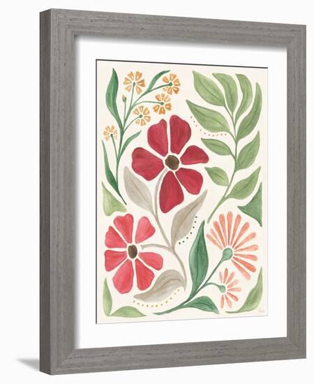 Modern Petals III-Veronique Charron-Framed Art Print