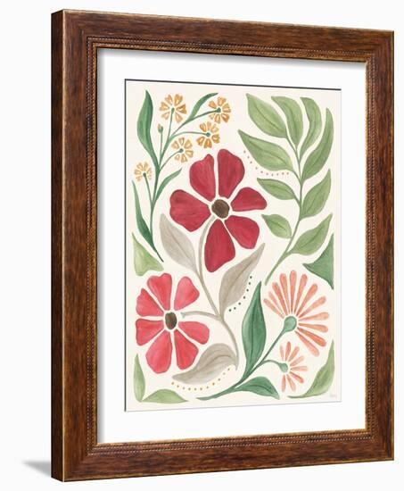 Modern Petals III-Veronique Charron-Framed Art Print