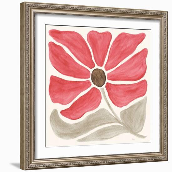 Modern Petals V-Veronique Charron-Framed Premium Giclee Print