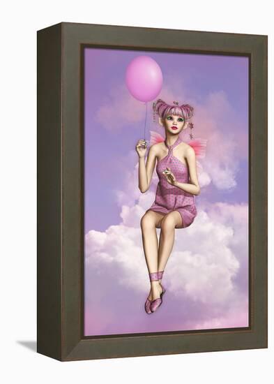 Modern Pixie-Atelier Sommerland-Framed Stretched Canvas