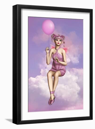 Modern Pixie-Atelier Sommerland-Framed Art Print