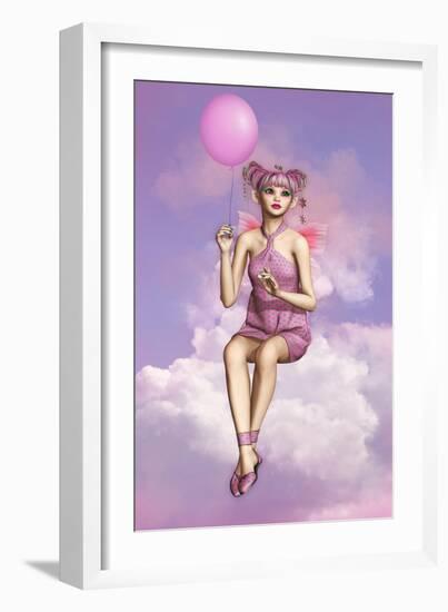 Modern Pixie-Atelier Sommerland-Framed Art Print