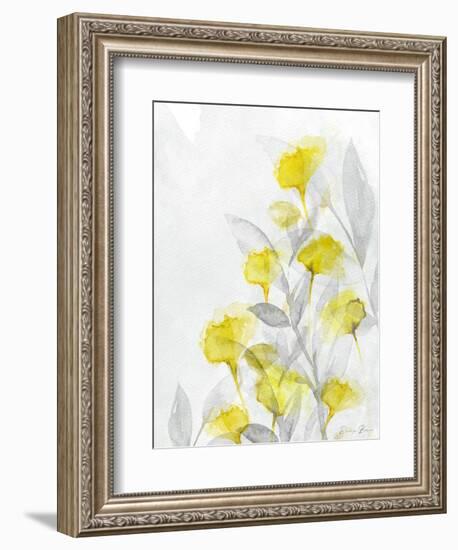 Modern Poppies 2-Denise Brown-Framed Premium Giclee Print