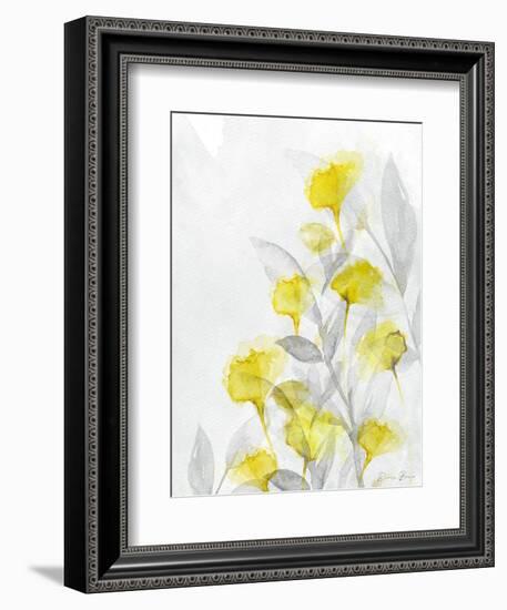 Modern Poppies 2-Denise Brown-Framed Premium Giclee Print