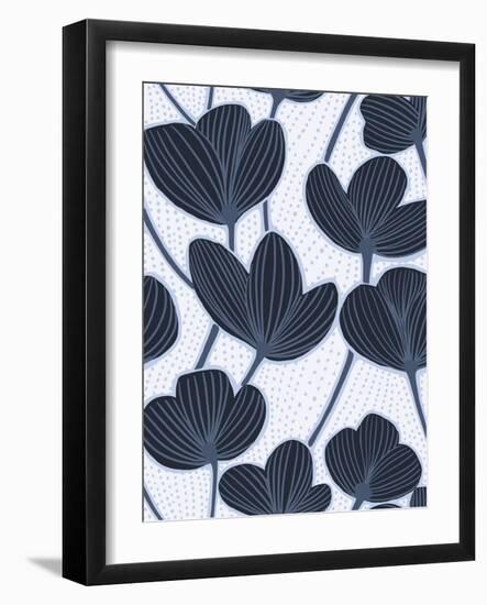 Modern Poppy II-Katie O'Shea-Framed Art Print