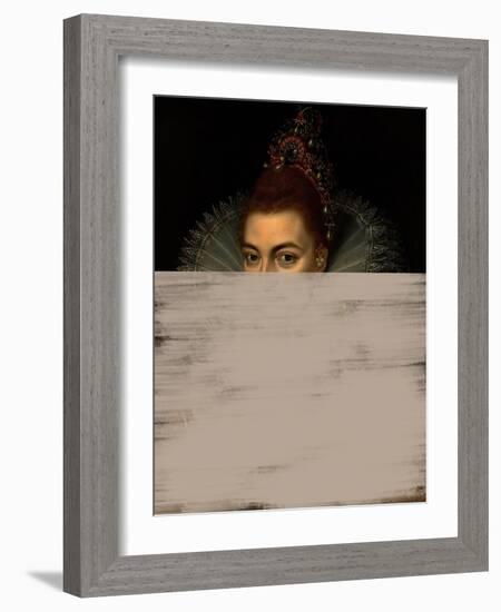 Modern Queen-The Art Concept-Framed Photographic Print