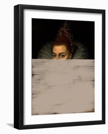 Modern Queen-The Art Concept-Framed Photographic Print