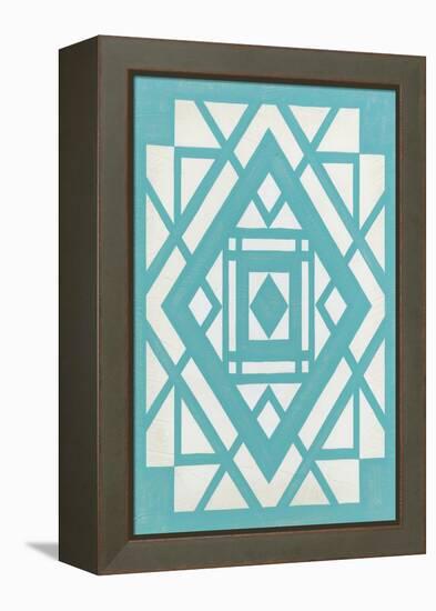 Modern Quilt II-Erica J. Vess-Framed Stretched Canvas