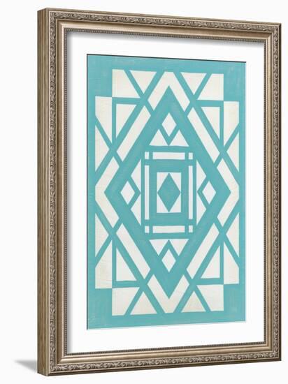 Modern Quilt II-Erica J. Vess-Framed Art Print