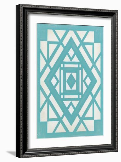 Modern Quilt II-Erica J. Vess-Framed Art Print