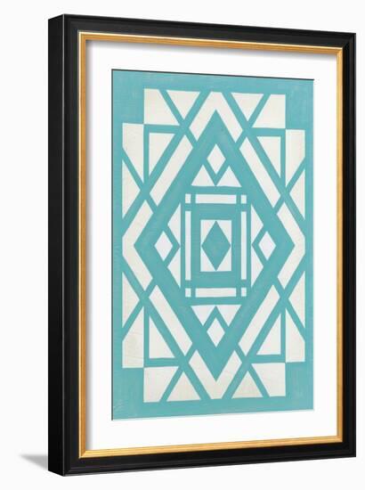 Modern Quilt II-Erica J. Vess-Framed Art Print