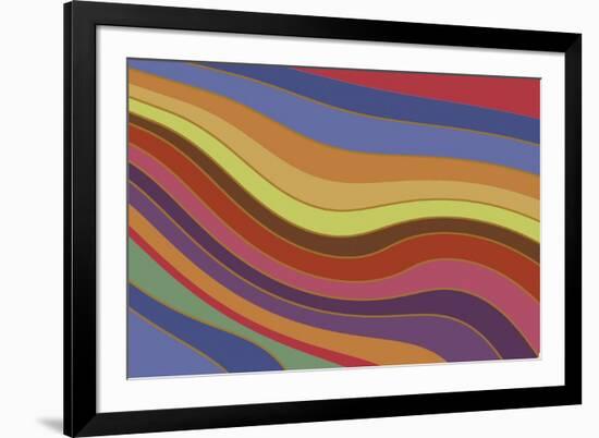 Modern Rainbow-Maria Trad-Framed Premium Giclee Print