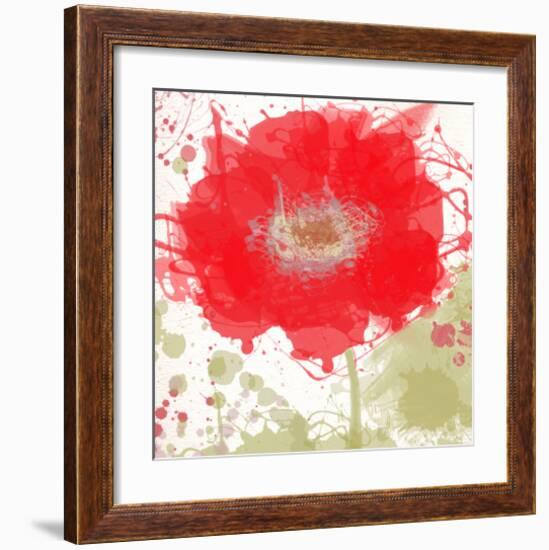 Modern Red-Irena Orlov-Framed Art Print