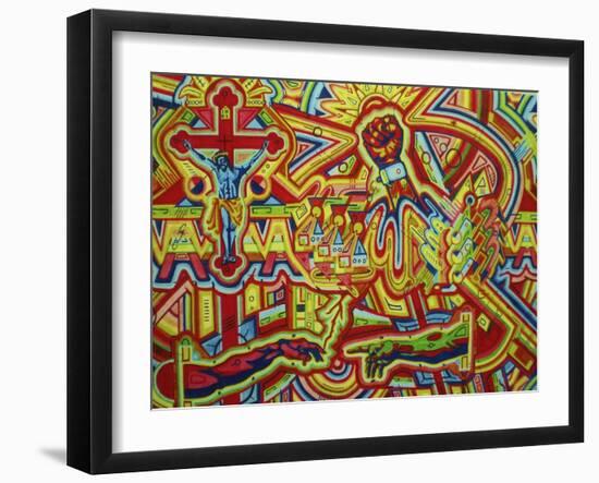 Modern Renaissance-Abstract Graffiti-Framed Giclee Print