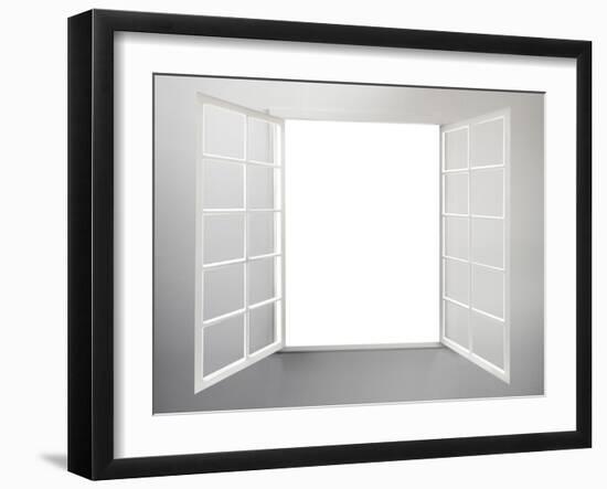 Modern Residential Window Open-ilker canikligil-Framed Art Print