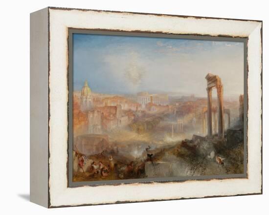 Modern Rome-Campo Vaccino-J. M. W. Turner-Framed Premier Image Canvas