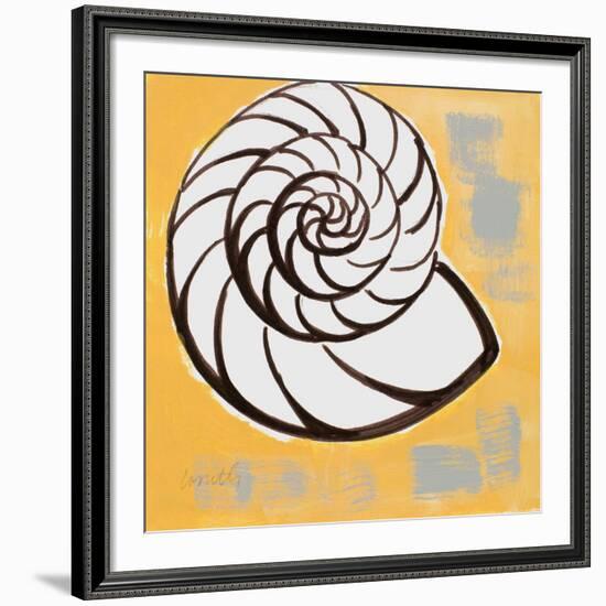 Modern Shell III-Lanie Loreth-Framed Art Print