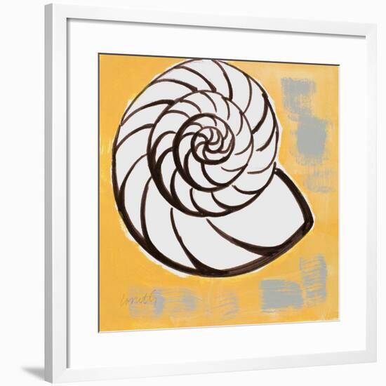 Modern Shell III-Lanie Loreth-Framed Art Print