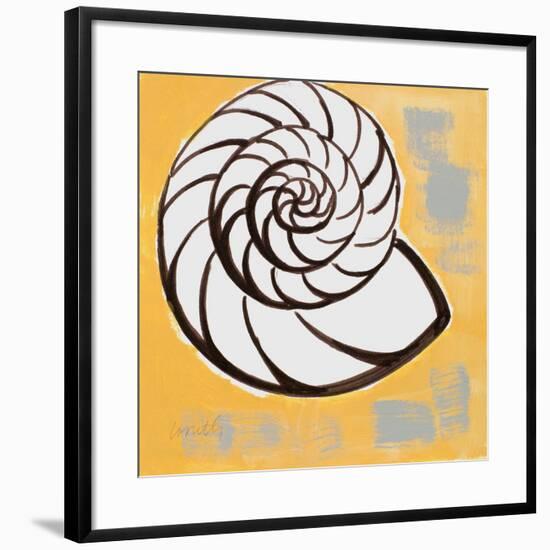 Modern Shell III-Lanie Loreth-Framed Art Print