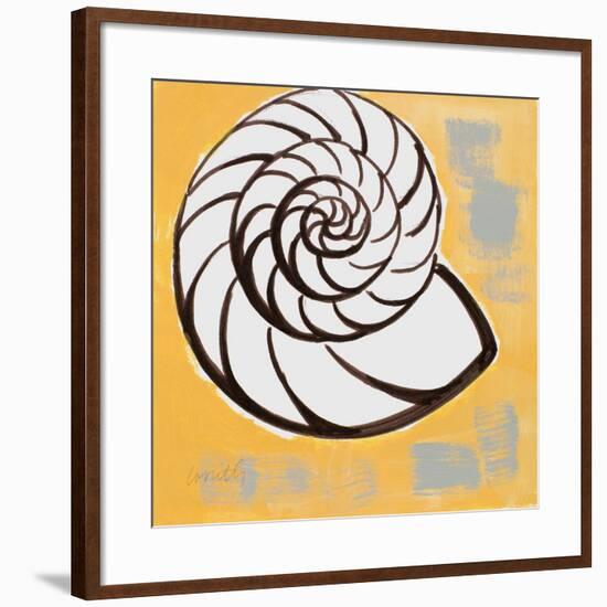 Modern Shell III-Lanie Loreth-Framed Art Print