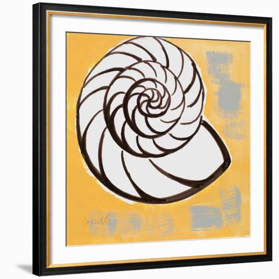 Modern Shell III-Lanie Loreth-Framed Art Print