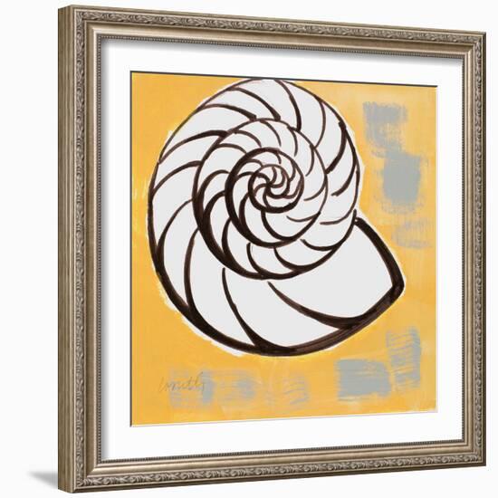 Modern Shell III-Lanie Loreth-Framed Art Print