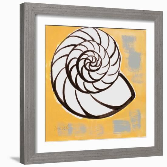 Modern Shell III-Lanie Loreth-Framed Art Print