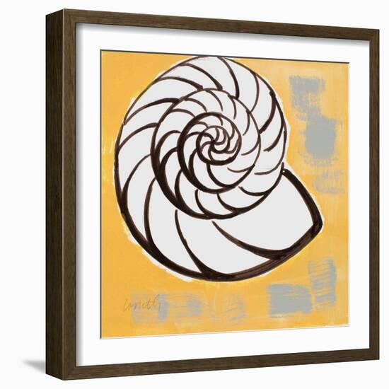 Modern Shell III-Lanie Loreth-Framed Art Print