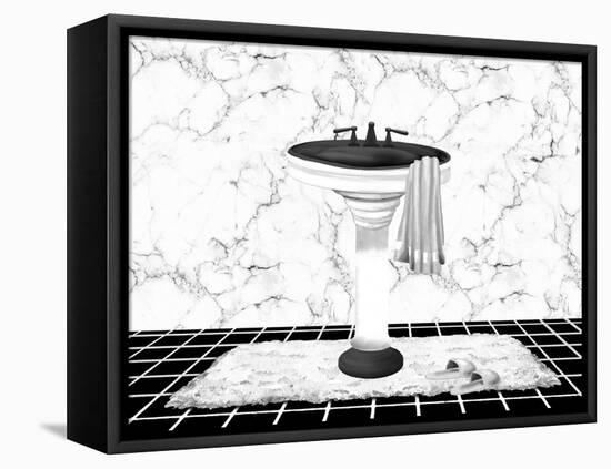 Modern Sink-Conrad Knutsen-Framed Stretched Canvas