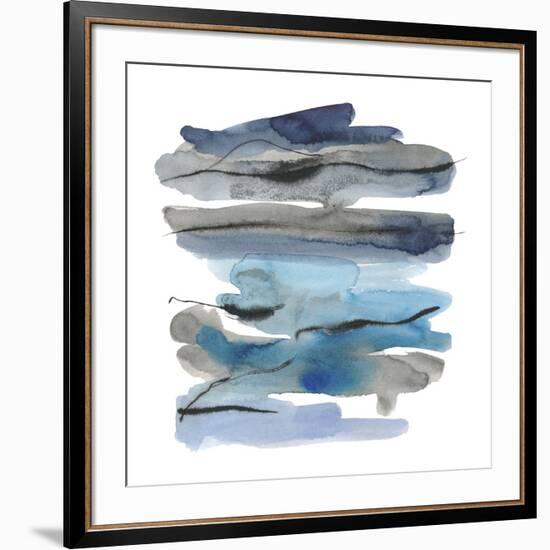 Modern Slate-Kim Johnson-Framed Art Print