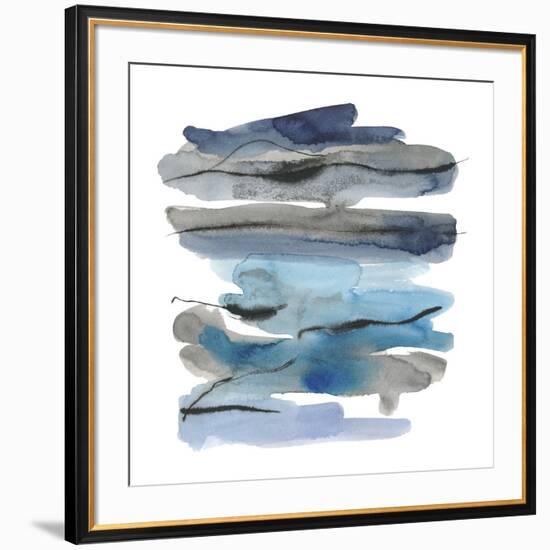 Modern Slate-Kim Johnson-Framed Art Print