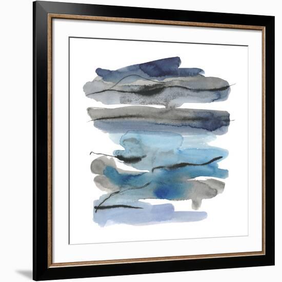 Modern Slate-Kim Johnson-Framed Art Print