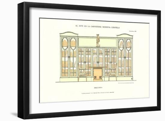 Modern Spanish Carpentry-null-Framed Art Print