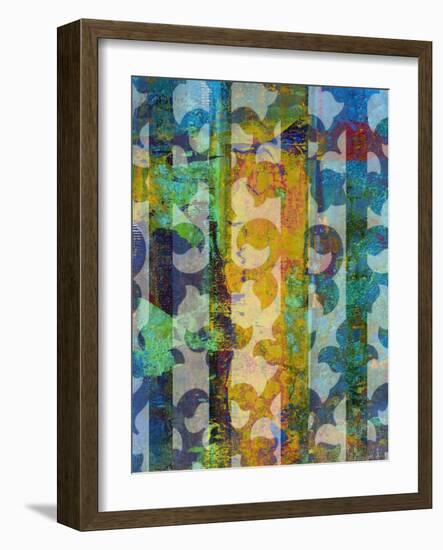 Modern Tapestry-Ricki Mountain-Framed Art Print