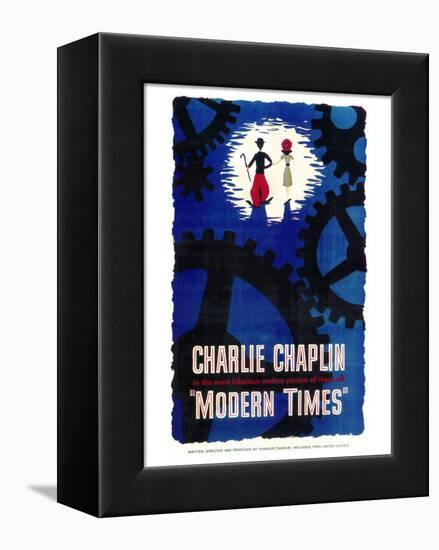 Modern Times, 1936-null-Framed Stretched Canvas