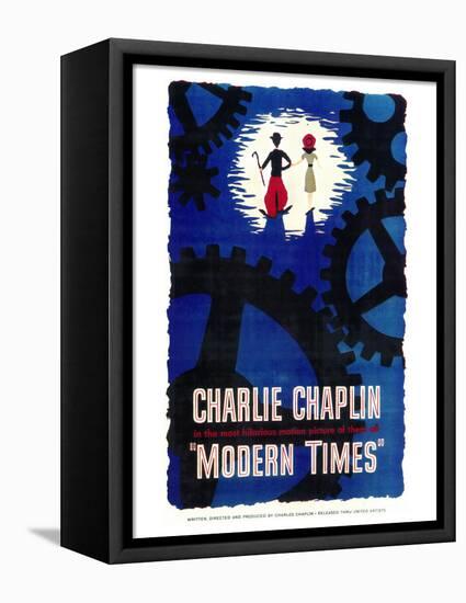 Modern Times, 1936-null-Framed Stretched Canvas