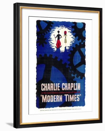 Modern Times, 1936-null-Framed Art Print