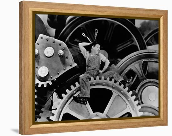 Modern Times, 1936-null-Framed Premier Image Canvas