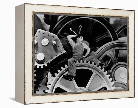 Modern Times, 1936-null-Framed Premier Image Canvas