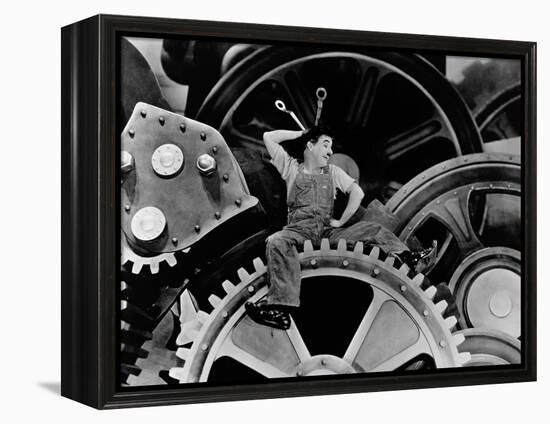 Modern Times, 1936-null-Framed Premier Image Canvas